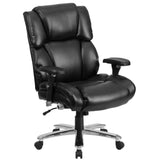 English Elm Commercial Grade Series 24/7 Intensive Use Big & Tall 400 lb. Rated Executive Lumbar Ergonomic Office Chair