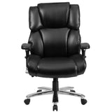 English Elm Commercial Grade Series 24/7 Intensive Use Big & Tall 400 lb. Rated Executive Lumbar Ergonomic Office Chair