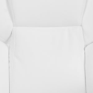 English Elm Commercial Grade Mid-Back LeatherSoft Executive Swivel Office Chair with Padded Arms