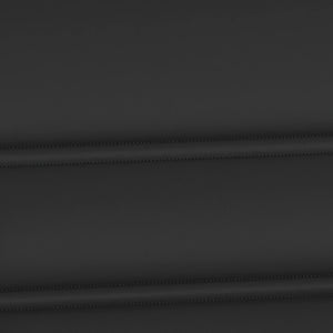 English Elm Commercial Grade Mid-Back LeatherSoft Drafting Chair with Adjustable Foot Ring, Chrome Base, and Transparent Roller Wheels