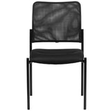 English Elm Commercial Grade Comfort Mesh Stackable Steel Side Chair