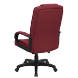 English Elm Commercial Grade High Back Executive Swivel Office Chair with Arms