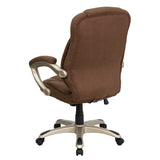 English Elm Commercial Grade High Back Contemporary Executive Swivel Ergonomic Office Chair with Arms