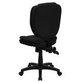 English Elm Commercial Grade Mid-Back Multifunction Swivel Ergonomic Task Office Chair with Pillow Top Cushioning