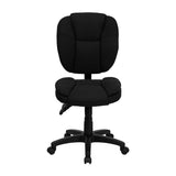 English Elm Commercial Grade Mid-Back Multifunction Swivel Ergonomic Task Office Chair with Pillow Top Cushioning