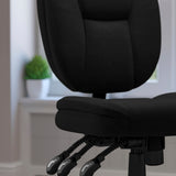 English Elm Commercial Grade Mid-Back Multifunction Swivel Ergonomic Task Office Chair with Pillow Top Cushioning