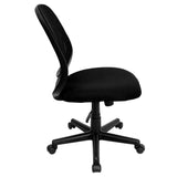 English Elm Commercial Grade Y-GO Office Chair Mid-Back Mesh Swivel Task Office Chair