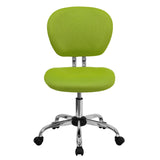 English Elm Commercial Grade Mid-Back Mesh Padded Swivel Task Office Chair with Chrome Base