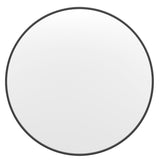 English Elm 36" Round Metal Framed Wall Mirror - Large Accent Mirror for Bathroom, Vanity, Entryway, Dining Room, & Living Room