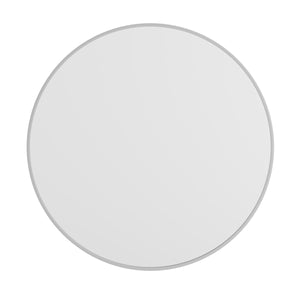 English Elm 36" Round Metal Framed Wall Mirror - Large Accent Mirror for Bathroom, Vanity, Entryway, Dining Room, & Living Room