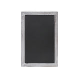 English Elm Commercial Grade 20" x 30" washed Wall Mount Magnetic Chalkboard Sign with Eraser, Hanging Wall Chalkboard Memo Board for Home, School, or Business