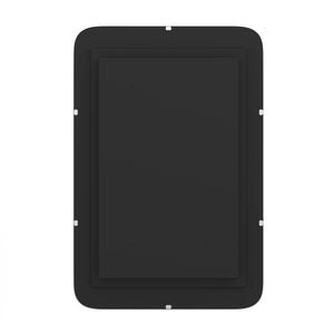 English Elm 16" x 24" Recessed Bathroom Medicine Cabinet with Rounded Beveled Mirror and Reversible Metal Frame