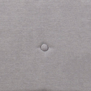 English Elm Full Size Tufted Upholstered Platform Bed in Fabric with 10 Inch CertiPUR-US Certified Pocket Spring Mattress