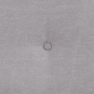 English Elm Twin Size Tufted Upholstered Platform Bed in Fabric with Memory Foam Mattress