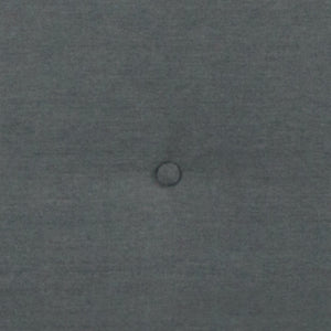 English Elm Twin Size Tufted Upholstered Platform Bed in Fabric with Memory Foam Mattress