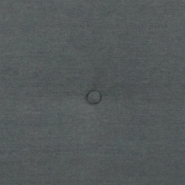 English Elm Twin Size Tufted Upholstered Platform Bed in Fabric with Memory Foam Mattress