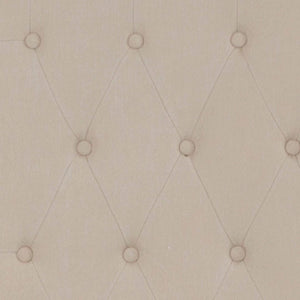 English Elm Twin Size Tufted Upholstered Platform Bed in Fabric