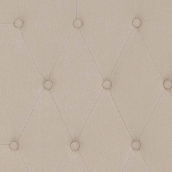 English Elm Full Size Tufted Upholstered Platform Bed in Fabric with 10 Inch CertiPUR-US Certified Pocket Spring Mattress