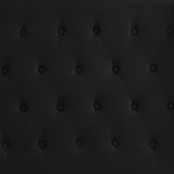 English Elm Full Size Tufted Upholstered Platform Bed in Fabric with 10 Inch CertiPUR-US Certified Pocket Spring Mattress