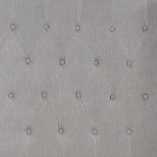 English Elm Full Size Tufted Upholstered Platform Bed in Fabric with 10 Inch CertiPUR-US Certified Pocket Spring Mattress