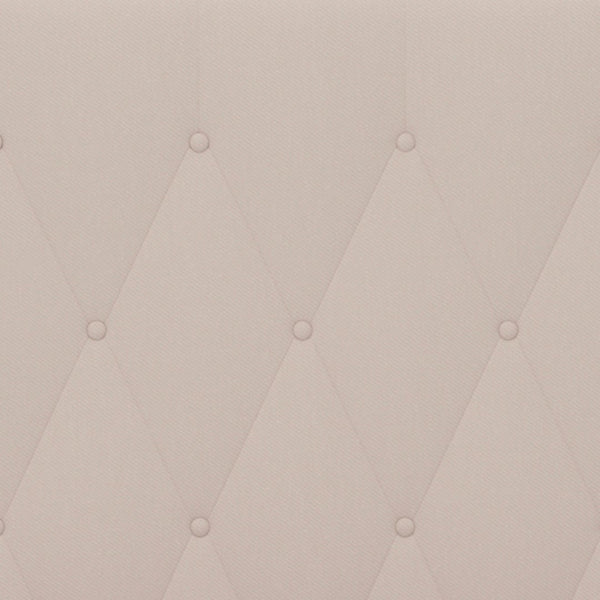 English Elm Twin Size Tufted Upholstered Platform Bed in Fabric with Pocket Spring Mattress