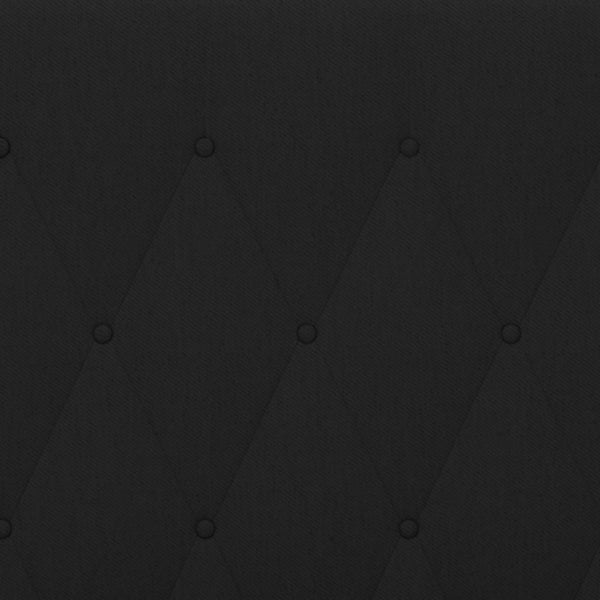 English Elm Twin Size Tufted Upholstered Platform Bed in Fabric with Pocket Spring Mattress