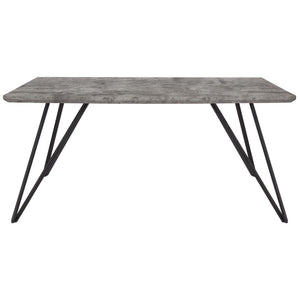English Elm 31.5" x 63" Rectangular Dining Table in Finish