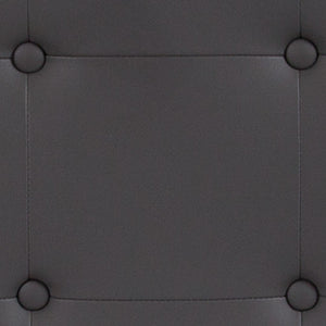 English Elm Tufted Upholstered Full Size Headboard in Vinyl