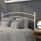 English Elm Decorative Metal Queen Size Headboard