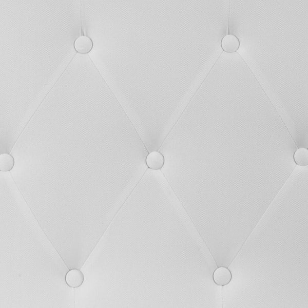 English Elm Tufted Upholstered Twin Size Headboard in Fabric