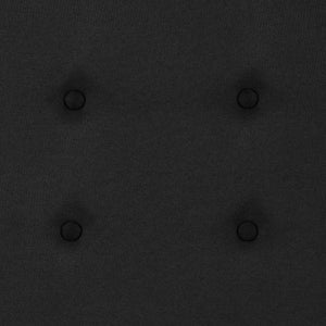 English Elm Metal Tufted Upholstered King Size Headboard in Fabric