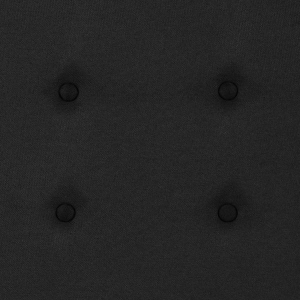 English Elm Metal Tufted Upholstered King Size Headboard in Fabric