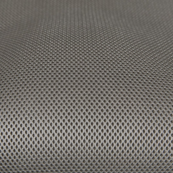 English Elm Commercial Grade Mid-Back Light Mesh Ergonomic Drafting Chair with Adjustable Chrome Foot Ring, Adjustable Arms and White Frame