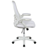 English Elm Commercial Grade High Back Mesh Ergonomic Swivel Office Chair with Frame and Flip-up Arms