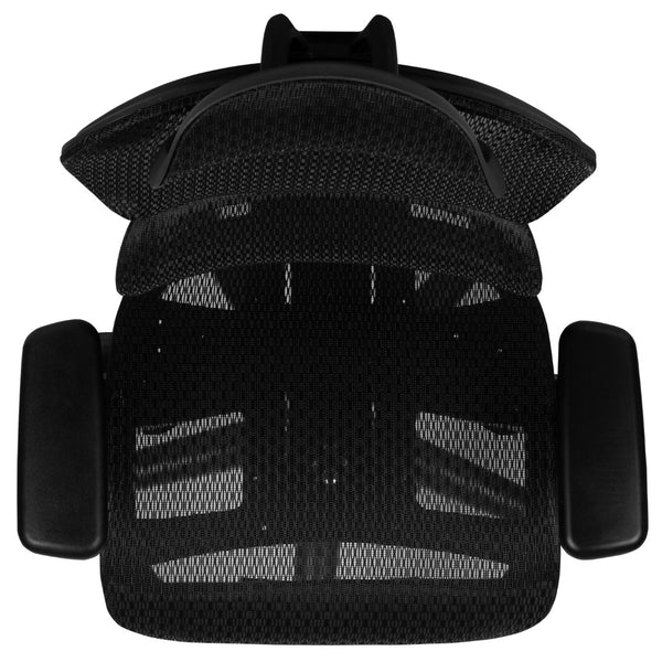 English Elm Commercial Grade Ergonomic Mesh Office Chair with 2-to-1 Synchro-Tilt, Adjustable Headrest, Lumbar Support, and Adjustable Pivot Arms