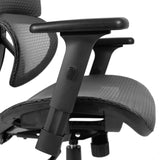 English Elm Commercial Grade Ergonomic Mesh Office Chair with 2-to-1 Synchro-Tilt, Adjustable Headrest, Lumbar Support, and Adjustable Pivot Arms