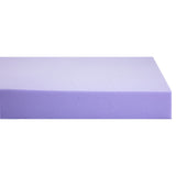 English Elm 3 Inch Lavender Infused Full Memory Foam Mattress Topper with Ventilated Design and CertiPUR-US Certified Foam