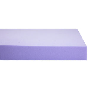 English Elm 3 Inch Lavender Infused Twin XL Memory Foam Mattress Topper with Ventilated Design and CertiPUR-US Certified Foam