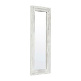 English Elm 22x65 Full Length Mirror, Wall Mounted or Wall Leaning, Rustic Solid Wood Frame