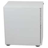 English Elm Commercial Grade Modern 3-Drawer Mobile Locking Filing Cabinet with Anti-Tilt Mechanism and Hanging Drawer for Legal & Letter Files,