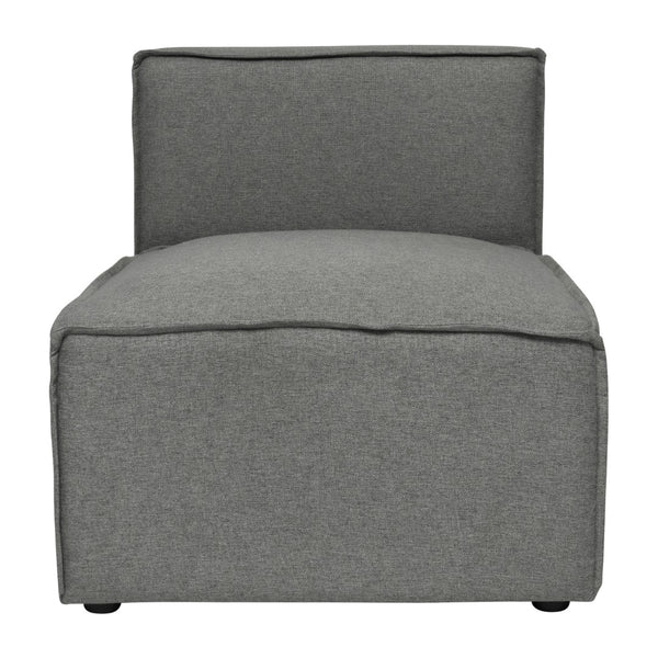 English Elm Commercial Grade Luxury Modular Sectional Sofa Armless Center Seat,