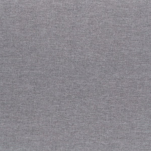 English Elm Mid-Century Modern Commercial Grade Armchair with Tufted Faux Linen Upholstery & Solid Wood Legs