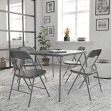 Commercial Grade 5-Piece Folding Card Table & Chair Set - Indoor/Outdoor Use