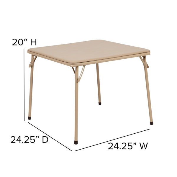 English Elm Commercial Grade Kids Folding Table