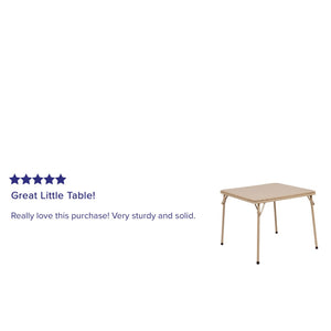 English Elm Commercial Grade Kids Folding Table