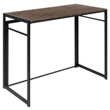 English Elm Home Office Folding Computer Desk - 40"