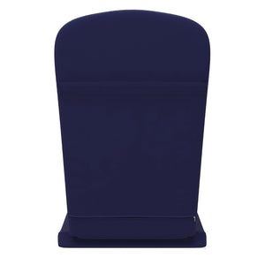 English Elm Commercial Grade - Set of 2 All Weather Indoor/Outdoor High Back Adirondack Chair Cushions, Patio Furniture Replacement Cushions -