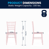 English Elm Commercial Grade Child’s Resin Party and Event Chiavari Chair for Commercial & Residential Use