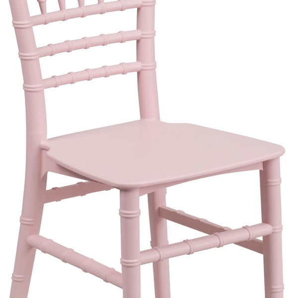 English Elm Commercial Grade Child’s Resin Party and Event Chiavari Chair for Commercial & Residential Use