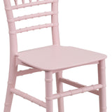 English Elm Commercial Grade Child’s Resin Party and Event Chiavari Chair for Commercial & Residential Use